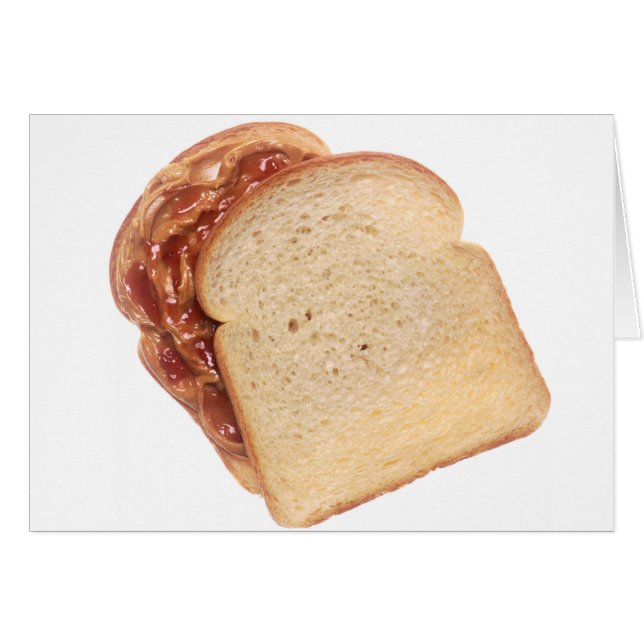 Peanut Butter en Jelly Sandwich (Voorkant Horizontaal)