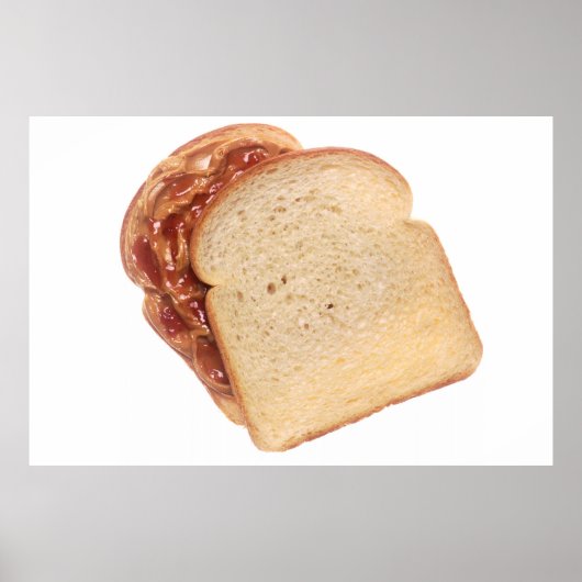 Peanut Butter en Jelly Sandwich Poster (Voorkant)