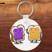 Peanut Butter en Jelly Sleutelhanger (Voorkant)