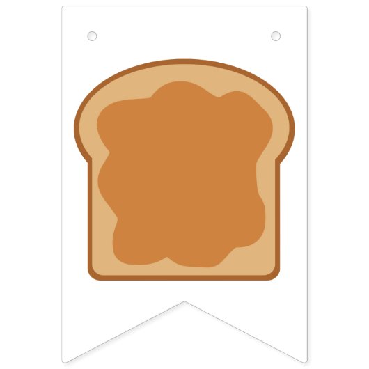 Peanut Butter en Jelly Vlaggetjes (Eerste vlag)