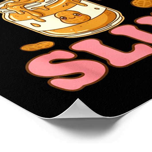 Peanut Butter Funny Peanut Butter Lovers Apparel  Poster (Hoek)