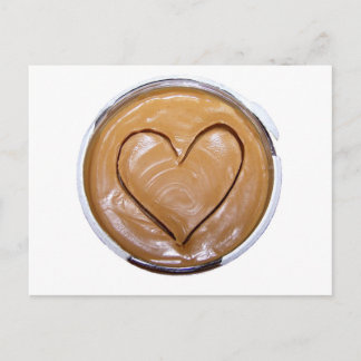 Peanut Butter Heart Briefkaart