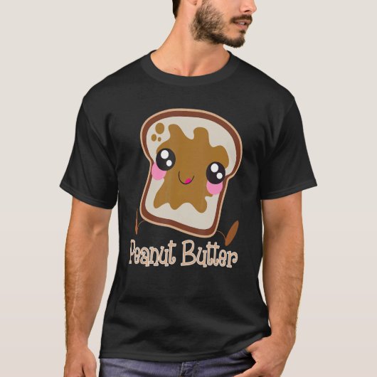 Peanut Butter & Jelly Cute Couple Costume T-shirt (Voorkant)