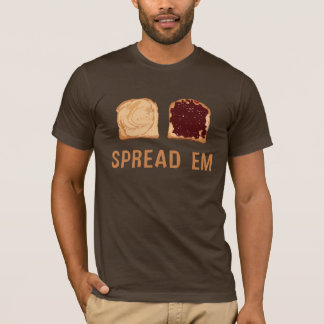 Peanut Butter & Jelly: Em verspreiden T-shirt