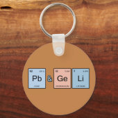 Peanut Butter & Jelly Sleutelhanger (Voorkant)