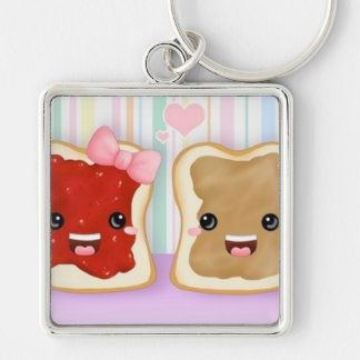 Peanut Butter & Jelly Sleutelhanger :)