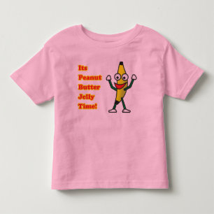 Peanut Butter Jelly Time Kinder Shirts