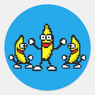 Peanut Butter Jelly Time Ronde Sticker