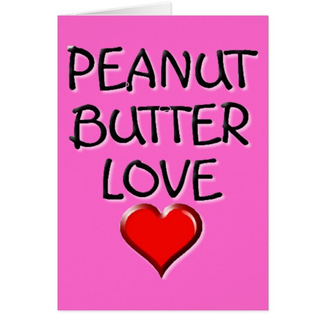 Peanut Butter Love (Voorkant)