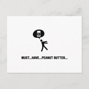 Peanut Butter Lover Briefkaart