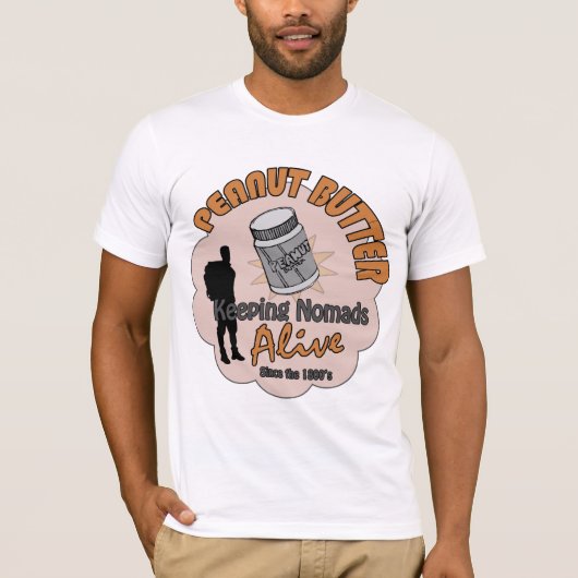 Peanut Butter - Nomads levend houden T-shirt (Voorkant)