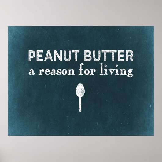 Peanut Butter Poster (Voorkant)