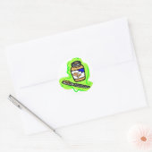 Peanut Butter Ronde Sticker (Envelop)