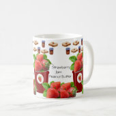 Peanut Butter Strawberry Jam Mok (Voorkant rechts)