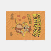 Peanut Butterpops Fleece Deken (Voorkant (Horizontaal))