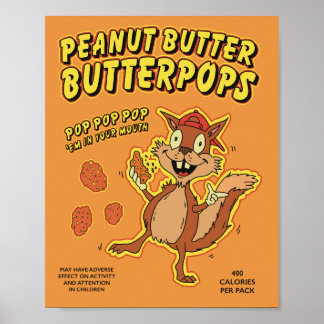 Peanut Butterpops Poster