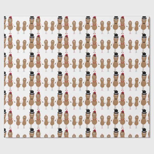 Peanut Cadeaupapier (Vlak)