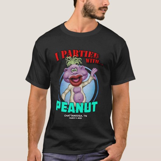 Peanut Chattanooga TN 030423 T-shirt (Voorkant)