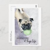 Peanut en haar Ball Briefkaart (Voorkant / Achterkant)