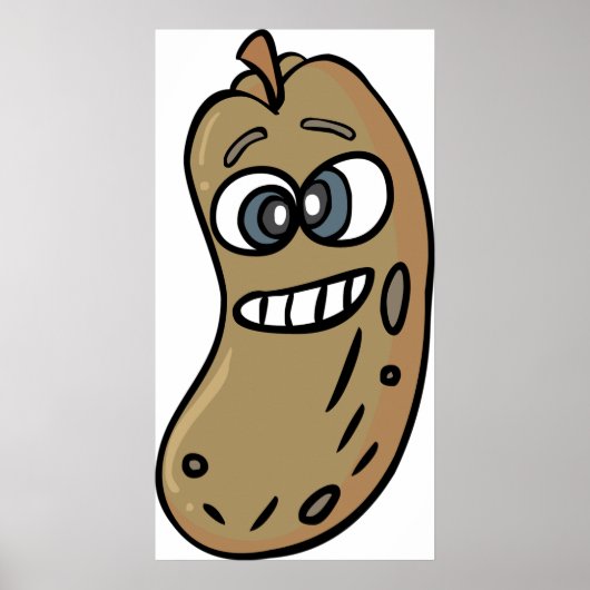 Peanut Face Poster (Voorkant)