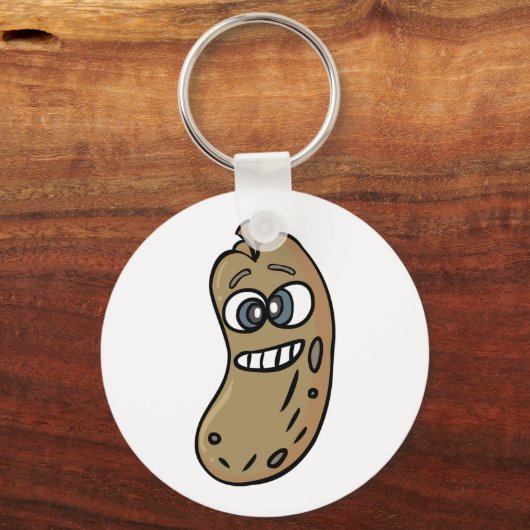Peanut Face Sleutelhanger (Voorkant)