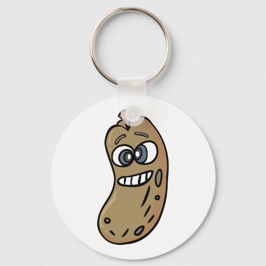 Peanut Face Sleutelhanger (Achterkant)