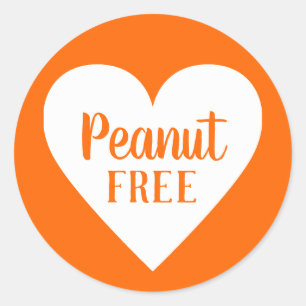 Peanut Free Allergy Safe Culinaire Label