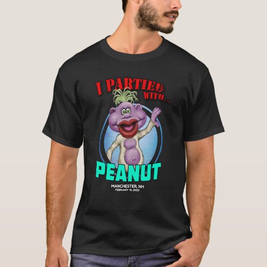Peanut Manchester NH 2023 T-shirt (Voorkant)