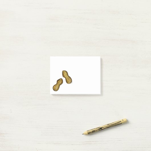 Peanut Peanuts Snack Food Nuts Post it Notes (Op bureau)