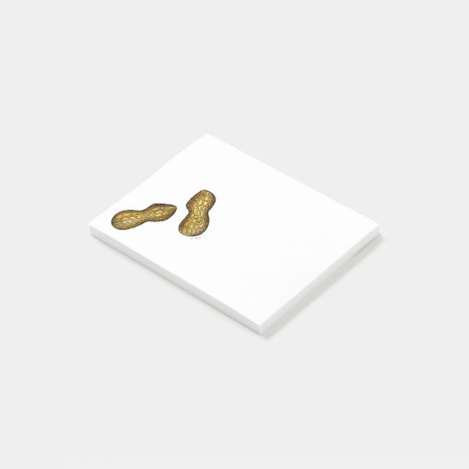 Peanut Peanuts Snack Food Nuts Post it Notes (Schuin)