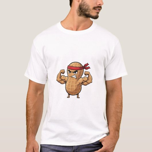 Peanut Power T-shirt (Voorkant)