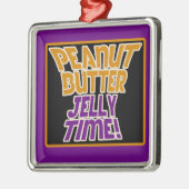 Peanutboterjeltijd Metalen Ornament (Links)