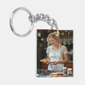 Peanutbutter and Jelly Sandwich Custom Sleutelhanger (Voorkant Links)