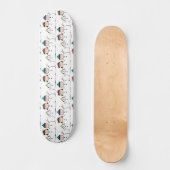Peanuts | 3 persoons sneeuwman skateboard (Voorkant)