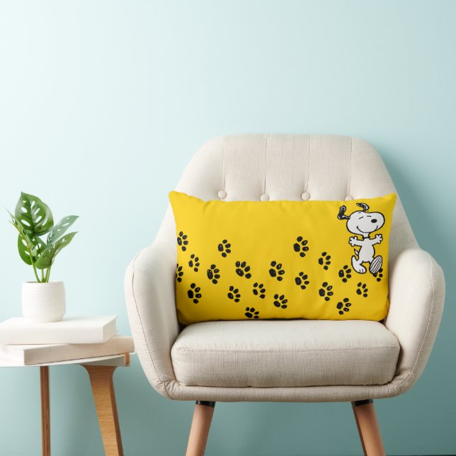 Peanuts | Afdrukpad Snoopy Paw Kussen (Stoel)