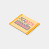 Peanuts Allergy Warning Post-it® Notes (Schuin)