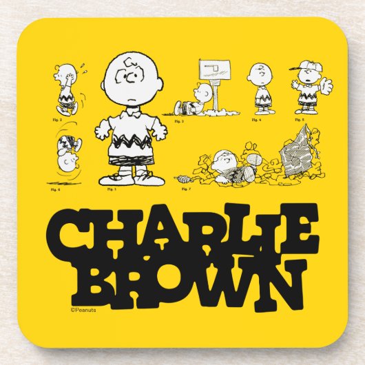 Peanuts | Always Charlie Brown Bier Onderzetter (Voorkant)