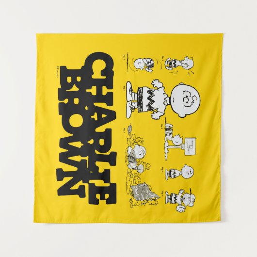 Peanuts | Always Charlie Brown Wandkleed (Voorkant (horizontaal))