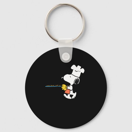 Peanuts Baking Cookies Sleutelhanger (Voorkant)