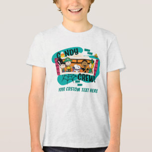 Peanuts-bende Candy Crew Halloween Tri-Blend Shirt