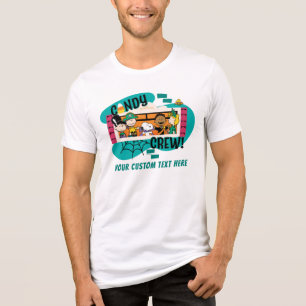 Peanuts-bende Candy Crew Halloween Tri-Blend Shirt