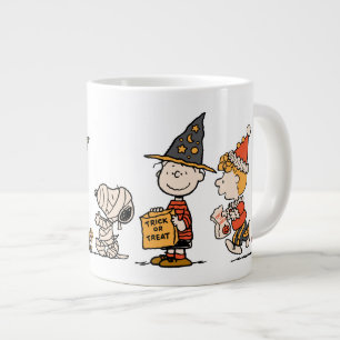Peanuts-bende Happy Halloween-optocht Extra Grote Beker