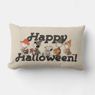 Peanuts-bende Happy Halloween-optocht Kussen