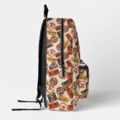 Peanuts |  Button Happy Halloween Pattern Bedrukte Rugzak (Links)
