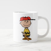 Peanuts | Charlie Brown Baseball Smile Extra Grote Beker (Rechts)