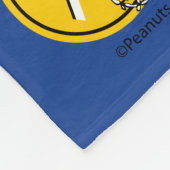 Peanuts | Charlie Brown Baseball Smile Fleece Deken (Hoek)