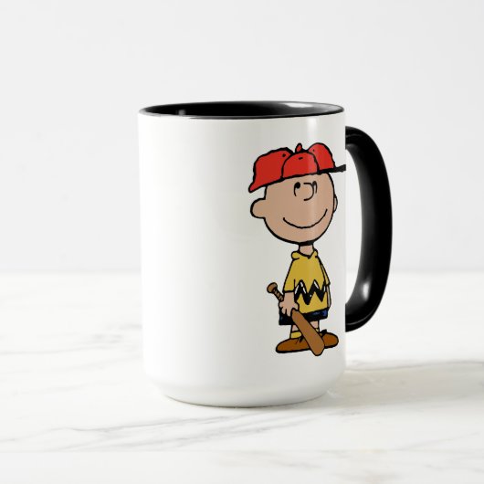 Peanuts | Charlie Brown Baseball Smile Mok (Voorkant rechts)