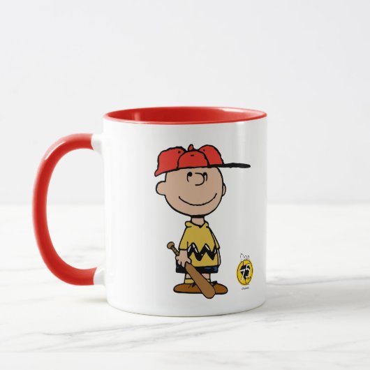 Peanuts | Charlie Brown Baseball Smile Mok (Links)