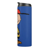 Peanuts | Charlie Brown Baseball Smile Thermosbeker (Geroteerd rechts)