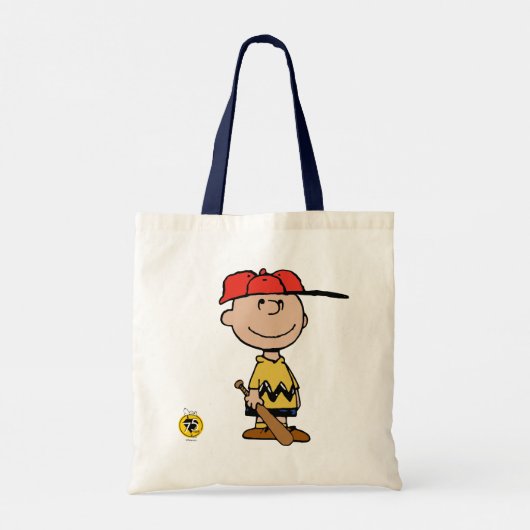 Peanuts | Charlie Brown Baseball Smile Tote Bag (Achterkant)